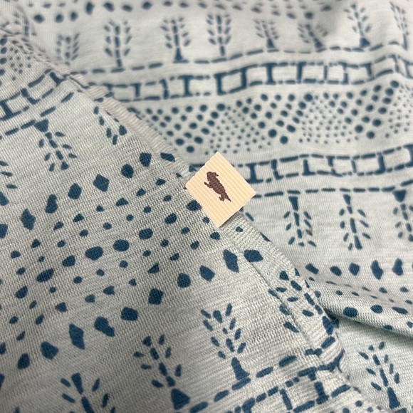 Toad & Co Teal Printed Tank Size Small - Picture 12 of 12